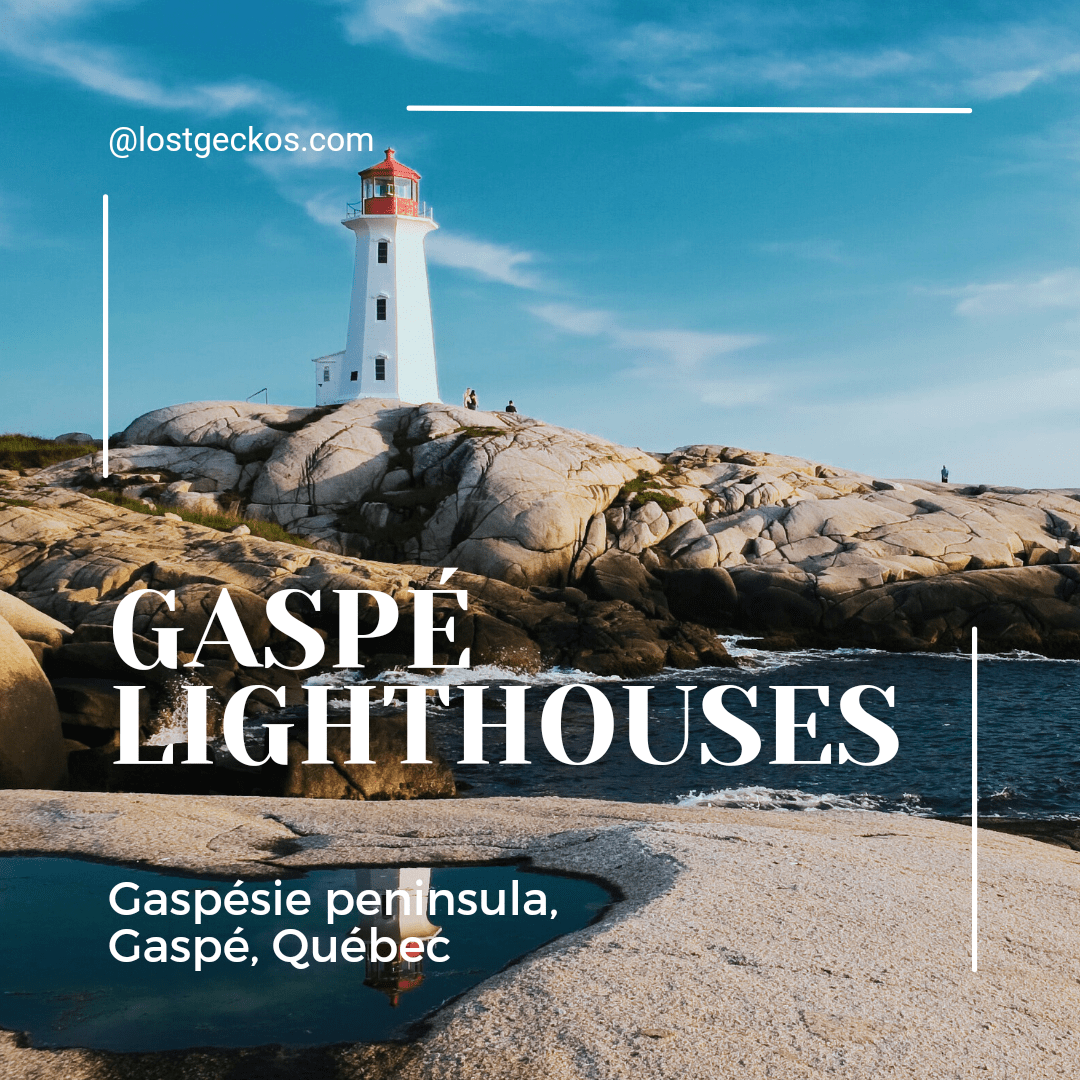 Gaspesie lighthouse trail 