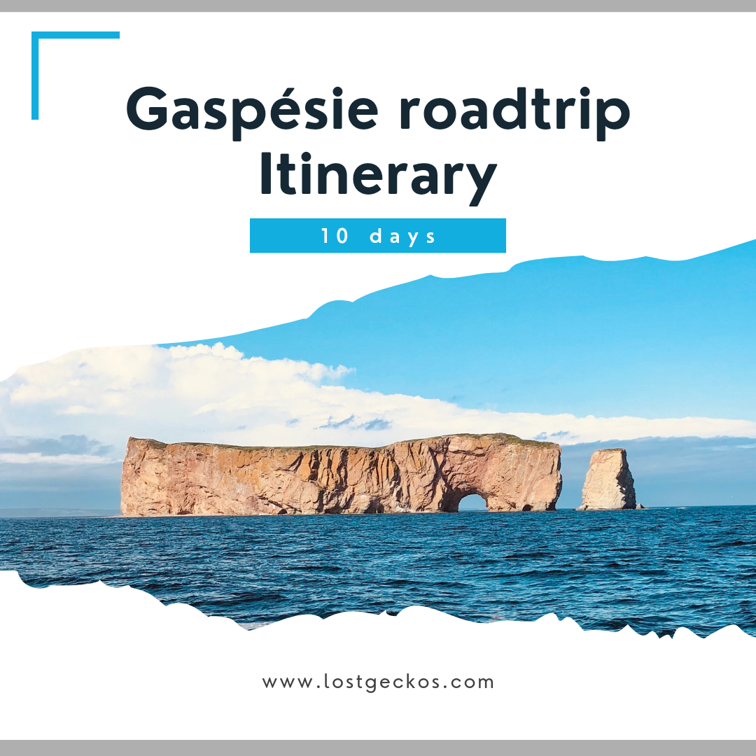Tour of Gaspésie Itinerary 