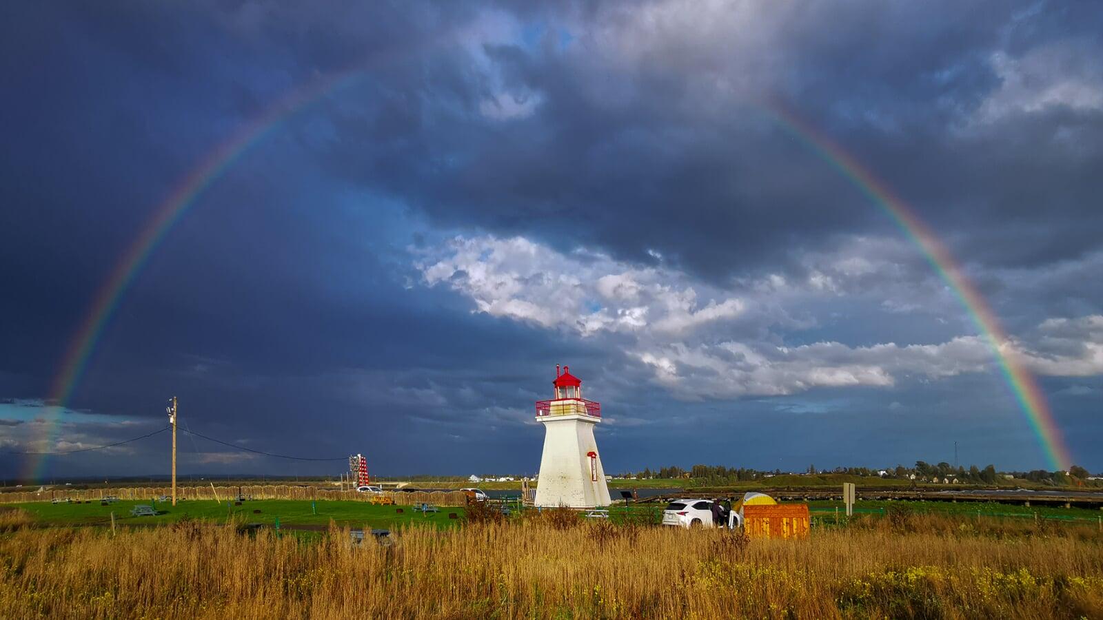 Bonaventure lighthouse in Gaspesie, Canada