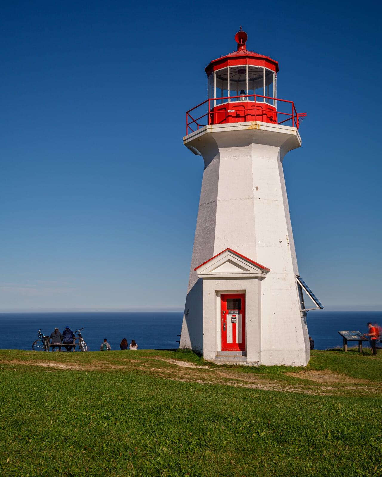 Cap Gaspé lighthouse