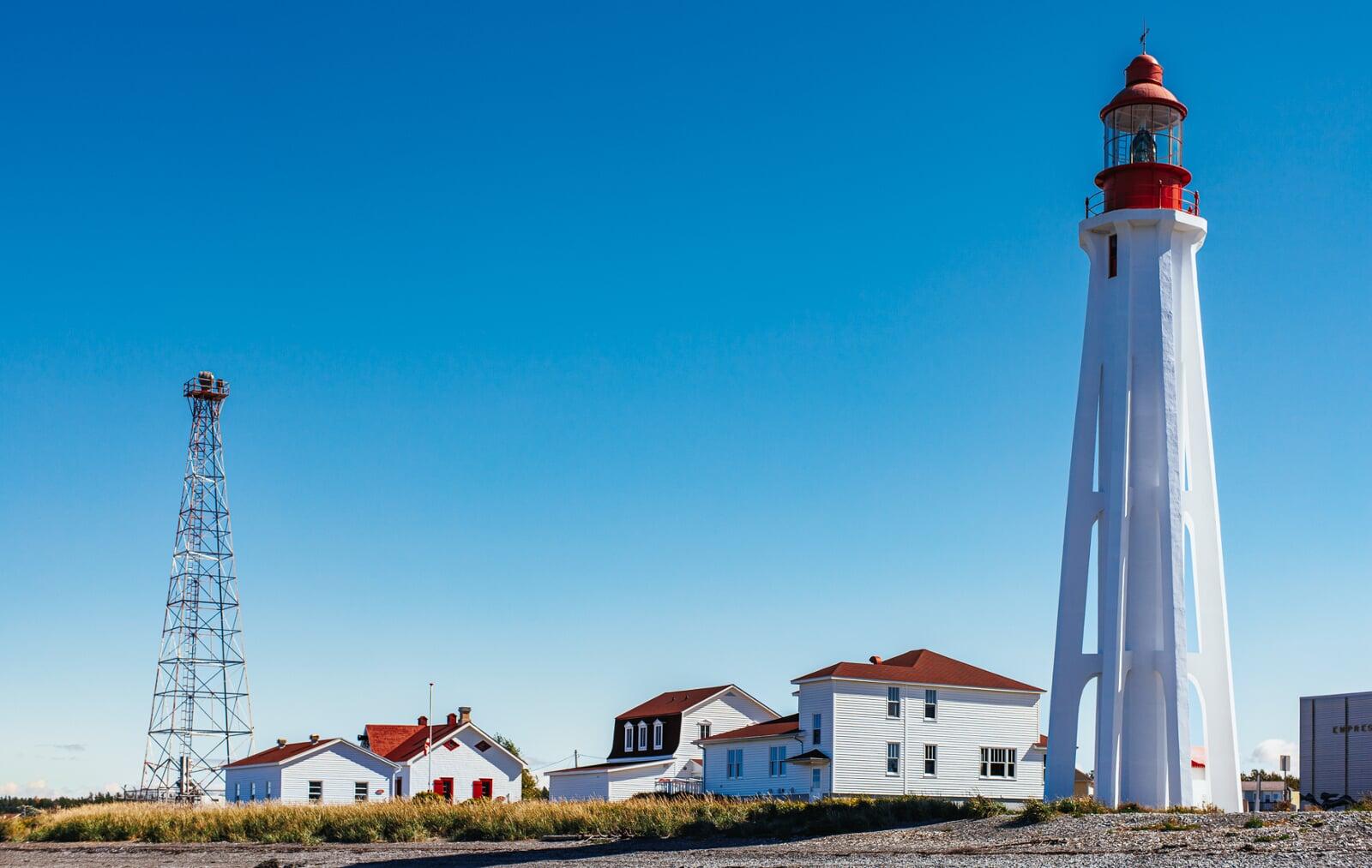 Phare Pointe-au-Père Lighthouse National Historic Site, Gaspesie, Canada