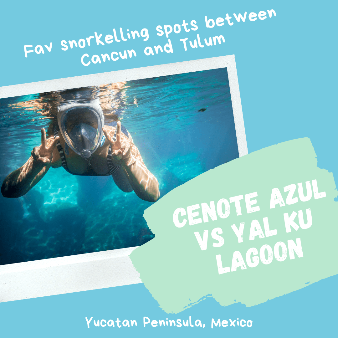 Cenote Azul VS Yal Ku Lagoon