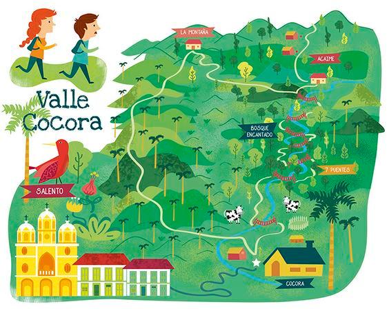 Cocora Map