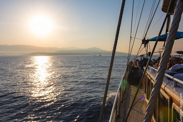 Blue cruise, gulet, turkey