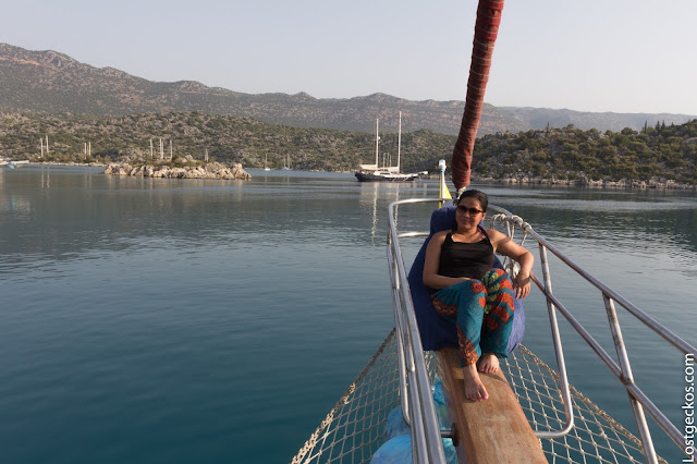 Blue cruise, gulet, turkey