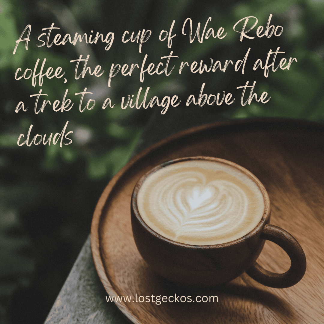 Wae Rebo Coffe Caption