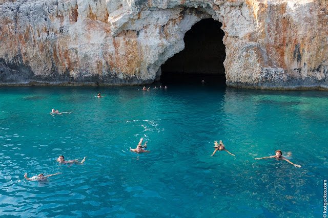 Blue cruise, gulet, turkey, pirate cave